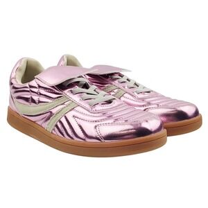 NWOT Steve Madden Madrid Pink Metallic Sneaker - Size‎ 3